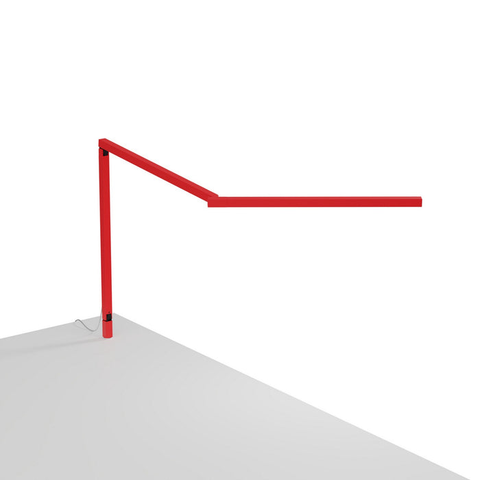 Koncept ZBD3100-W-MRD-THR LED Desk Lamp, Matte Red