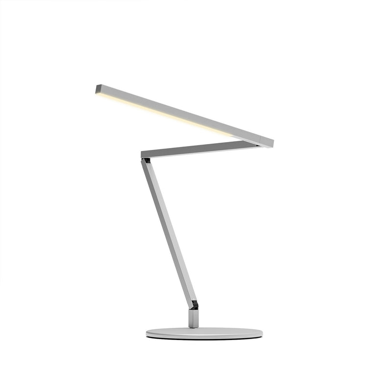 Koncept ZBD3100-W-SIL-DSK LED Desk Lamp, Silver