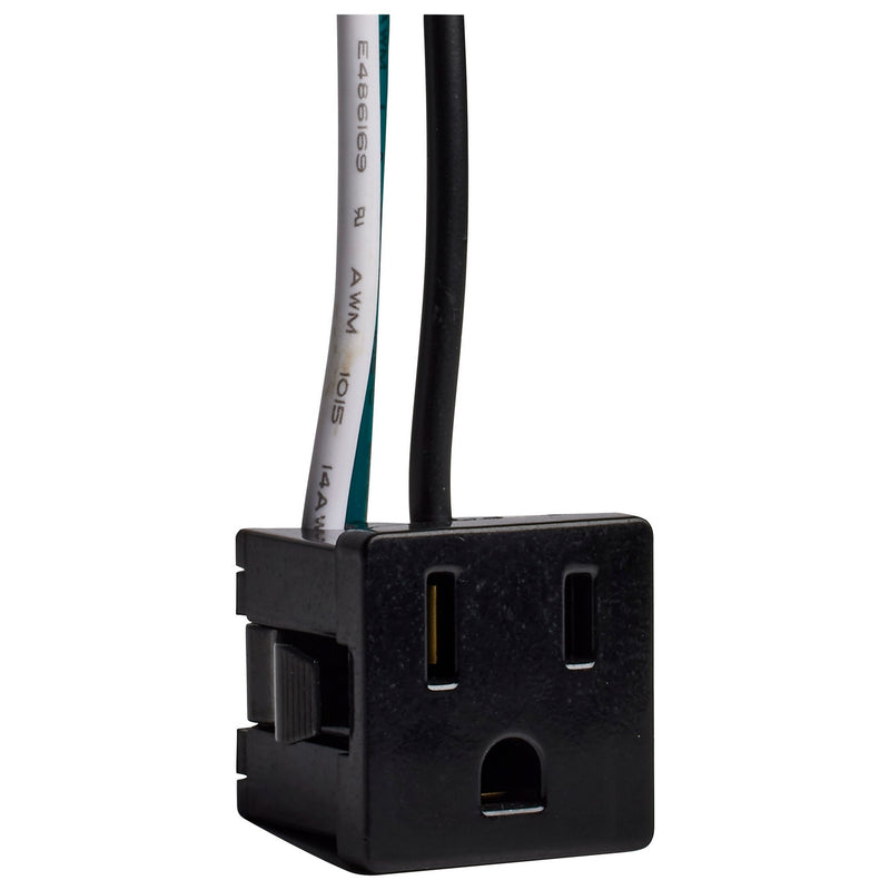Satco 80-2828 Ground Lead, Black