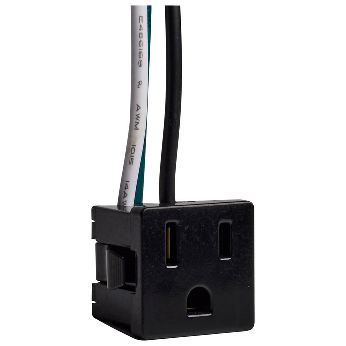 Satco 80-2828 Ground Lead, Black