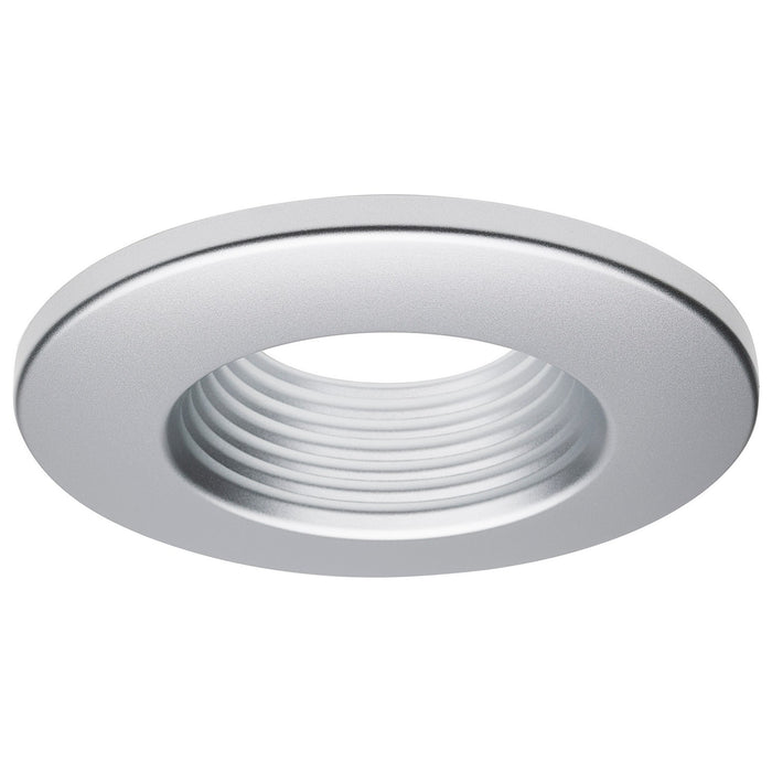 Satco 80-976 Deep Baffle Trim, Brushed Nickel