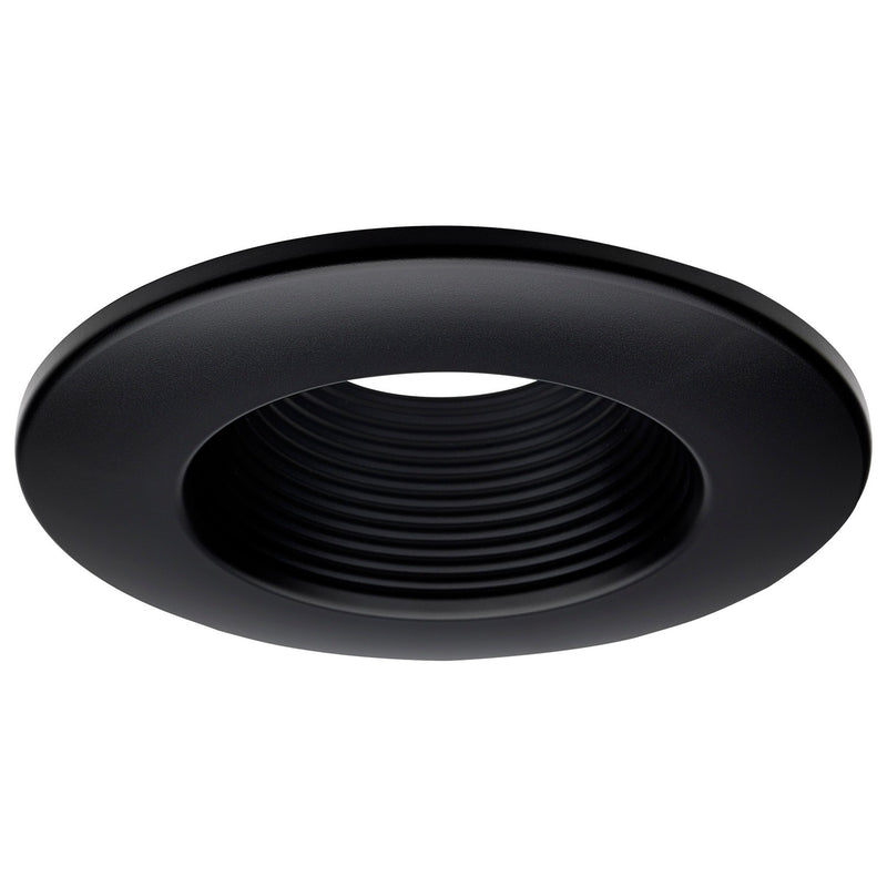Satco 80-977 Deep Baffle Trim, Black