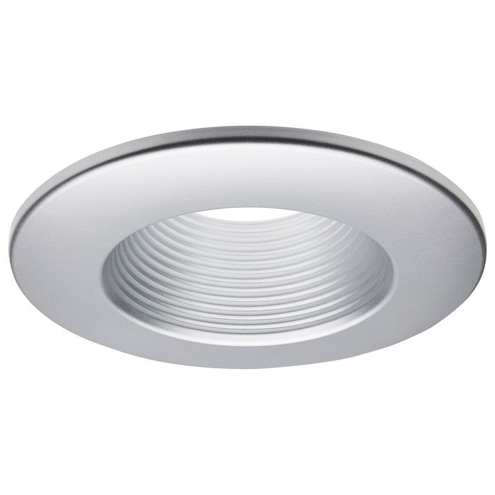 Satco 80-979 Deep Baffle Trim, Brushed Nickel