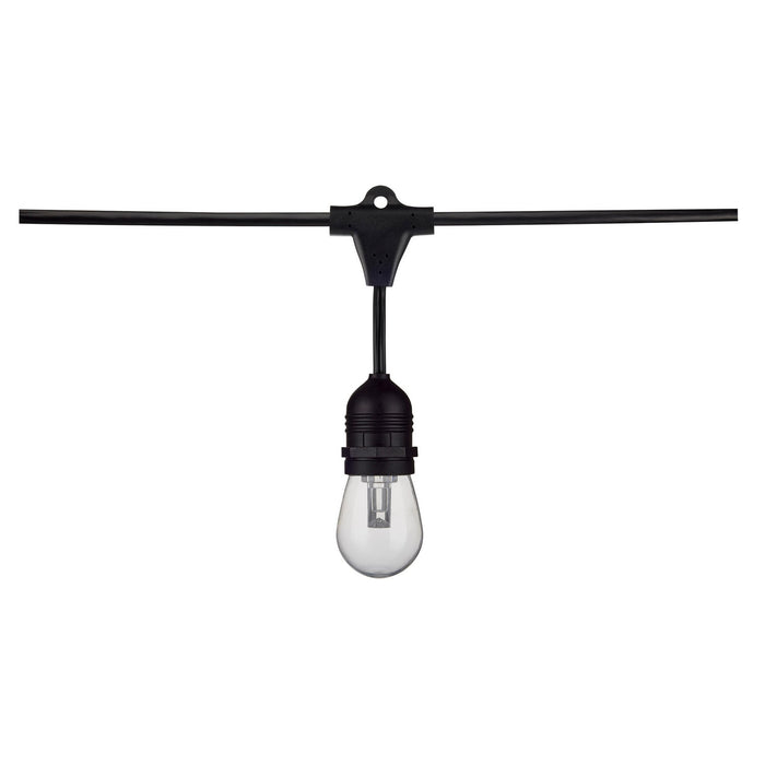 Satco S11290 LED String Light, Black
