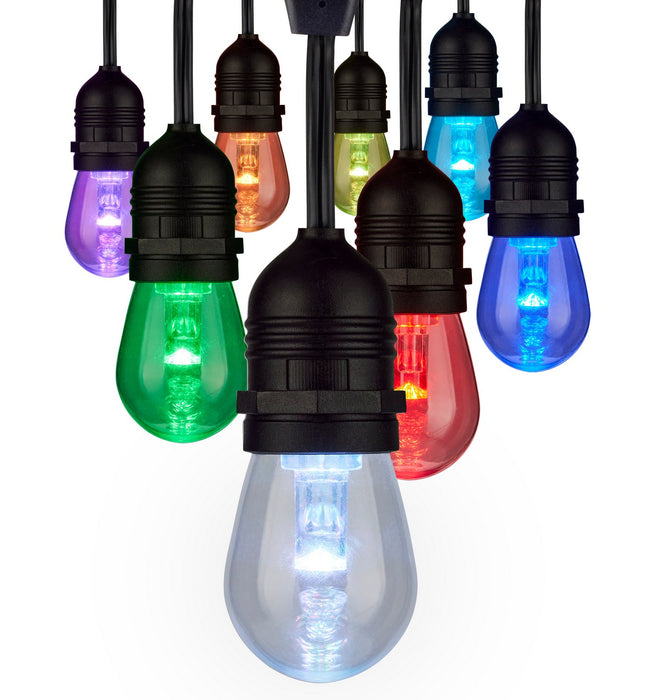 Satco S11290 LED String Light, Black