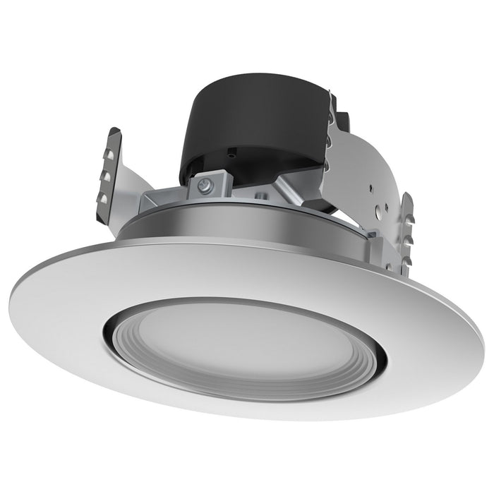 Satco S11855 LED Downlight, Brushed Nickel
