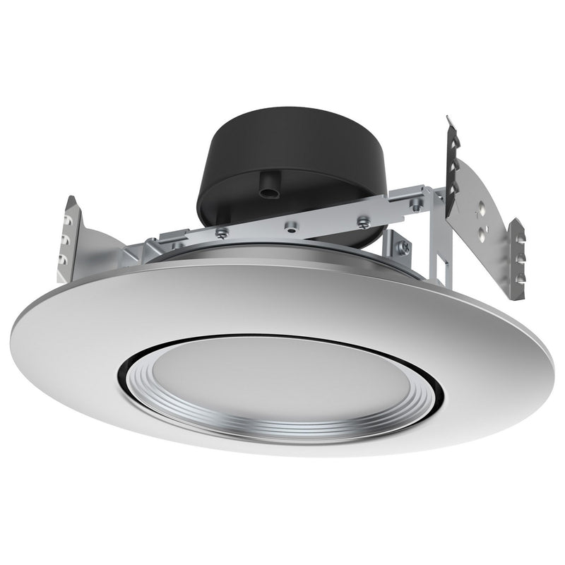 Satco S11858 LED Downlight, Brushed Nickel