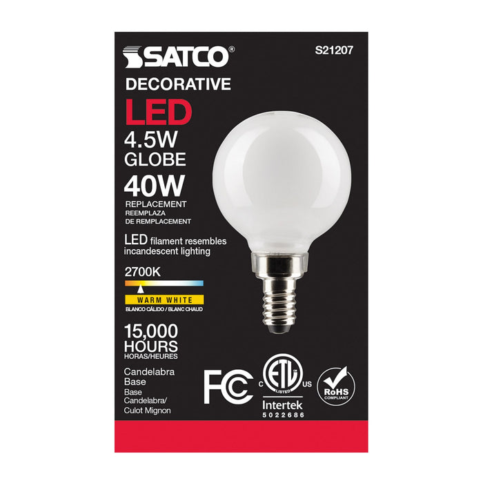 Satco S21207 Light Bulb, White