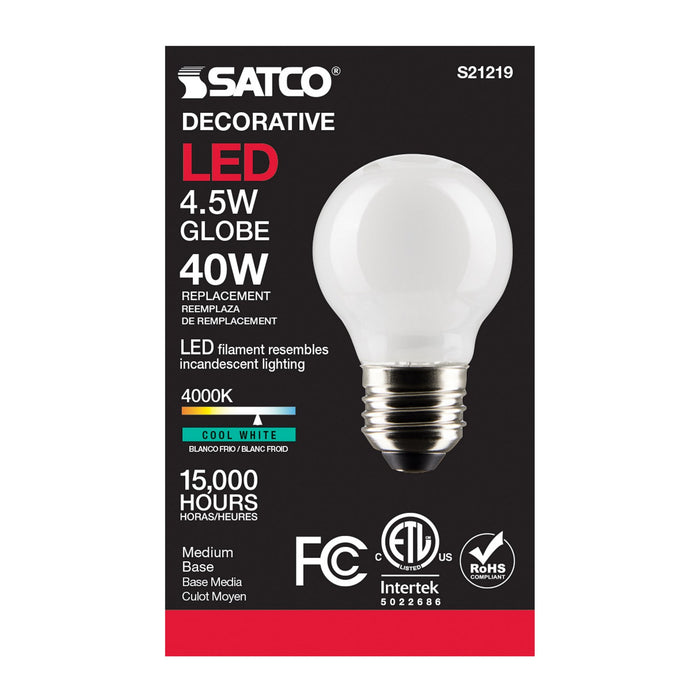 Satco S21219 Light Bulb, White