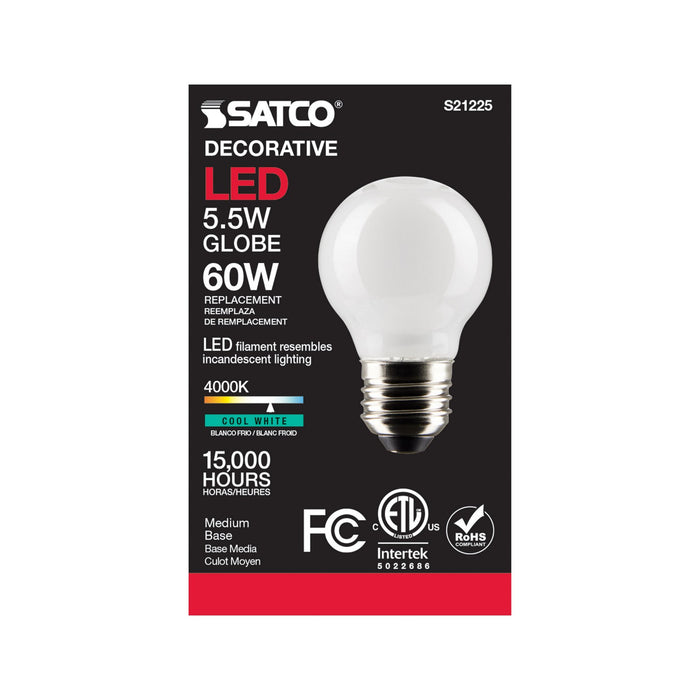 Satco S21225 Light Bulb, White