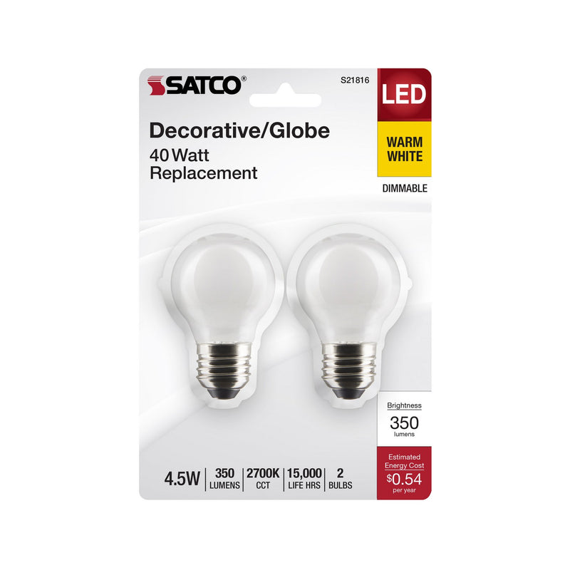 Satco S21816 Light Bulb, White
