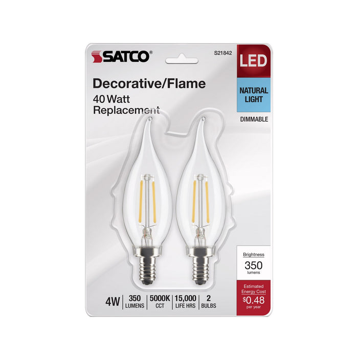 Satco S21842 Light Bulb, Clear