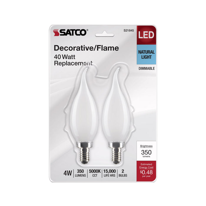Satco S21845 Light Bulb, Frost