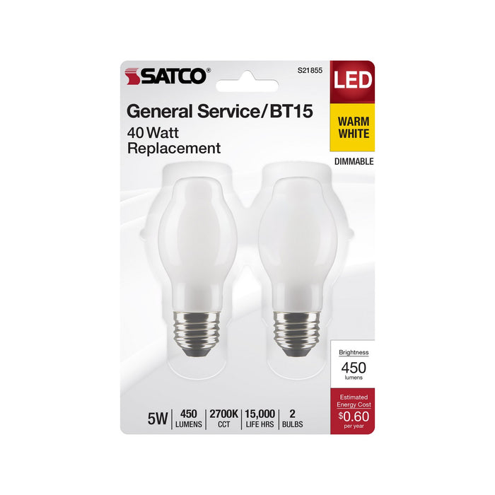 Satco S21855 Light Bulb, White