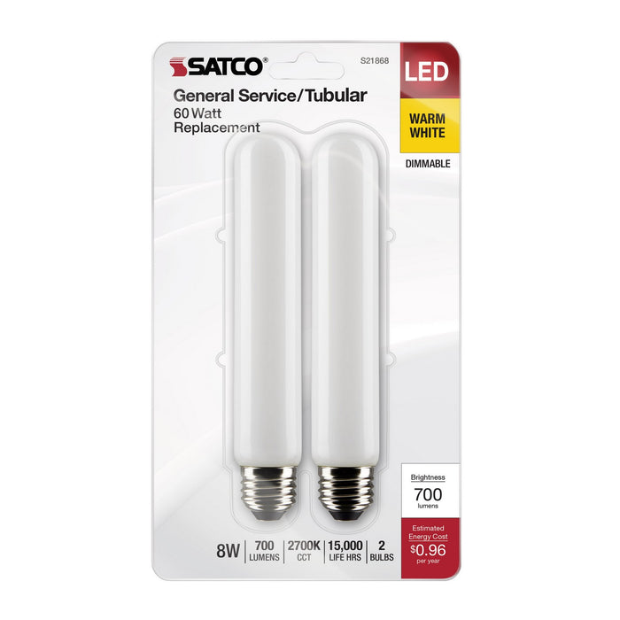 Satco S21868 Light Bulb, Frost