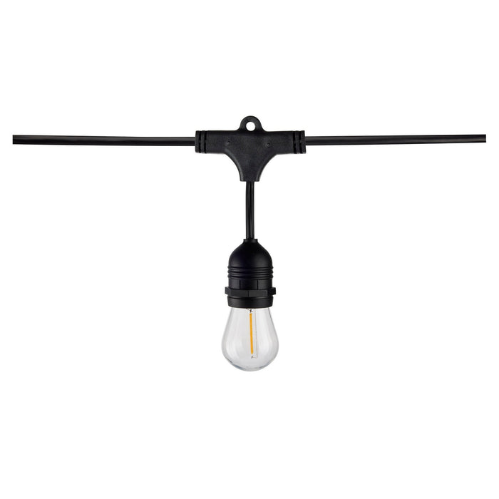 Satco S8030 LED String Light, Black