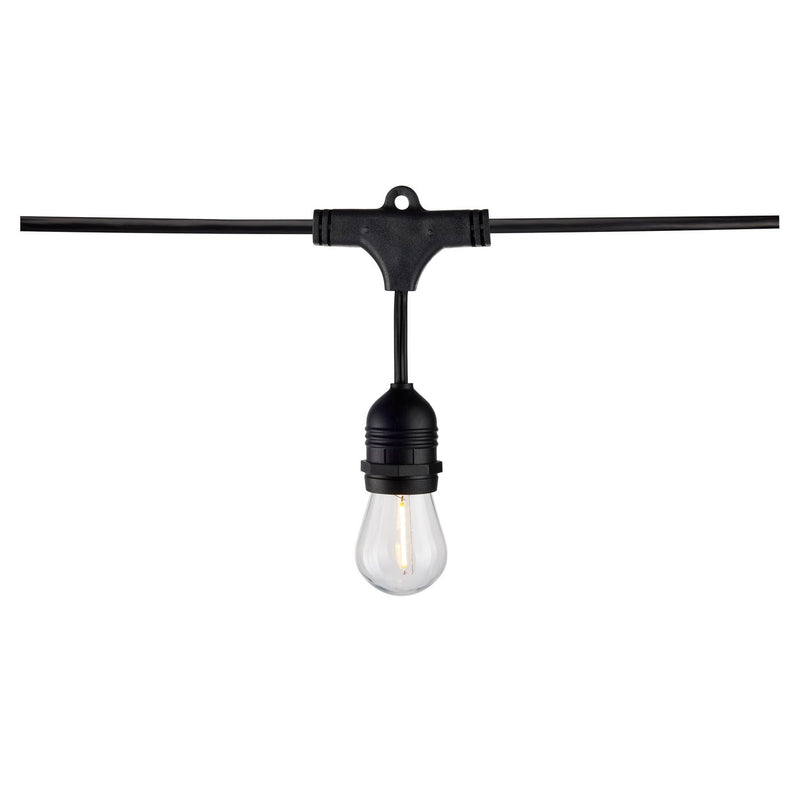Satco S8030 LED String Light, Black