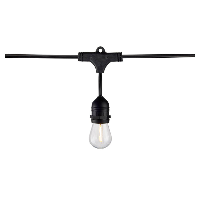 Satco S8030 LED String Light, Black