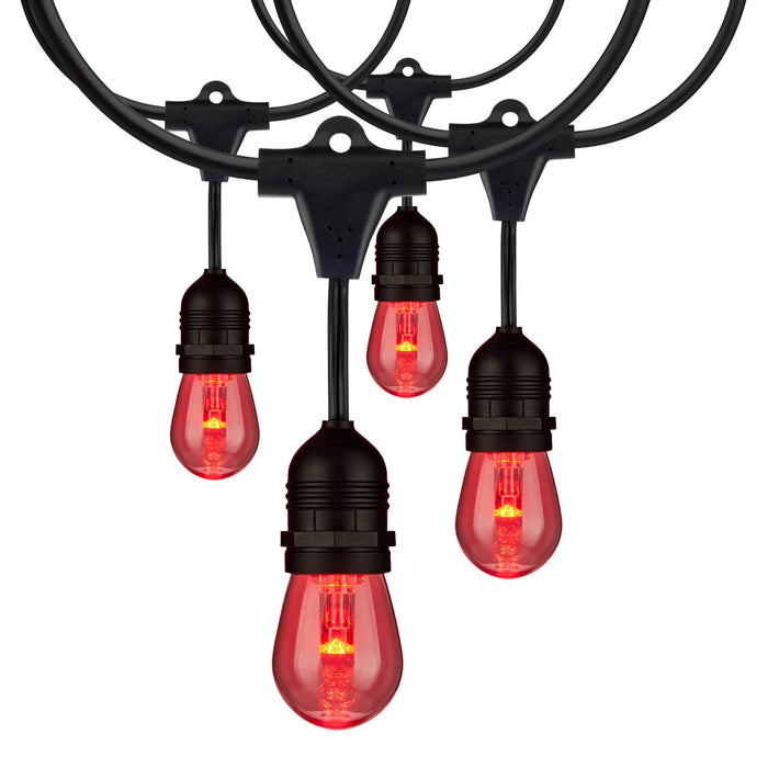 Satco S8031 LED String Light, Black