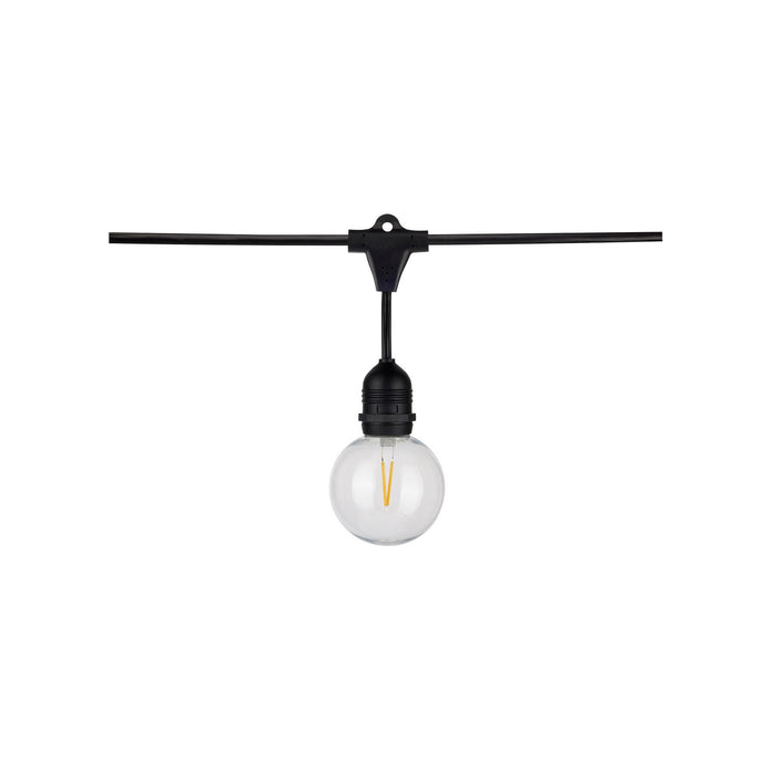 Satco S8034 LED String Light, Black