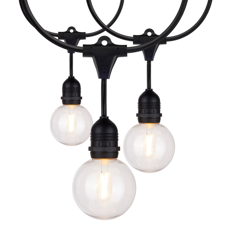 Satco S8034 LED String Light, Black