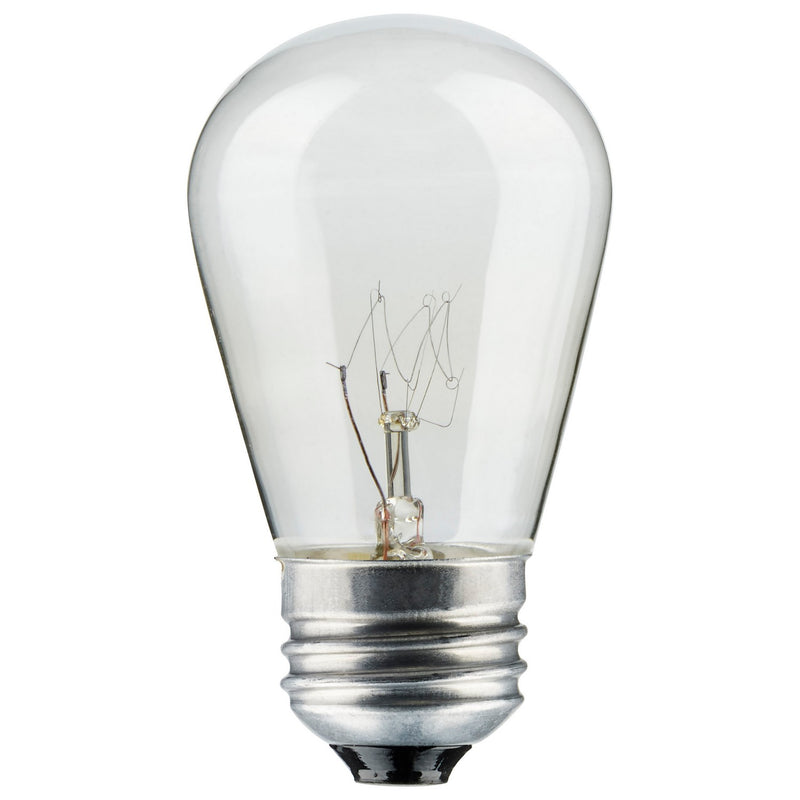 Satco S8035 12 Light String Light, Black