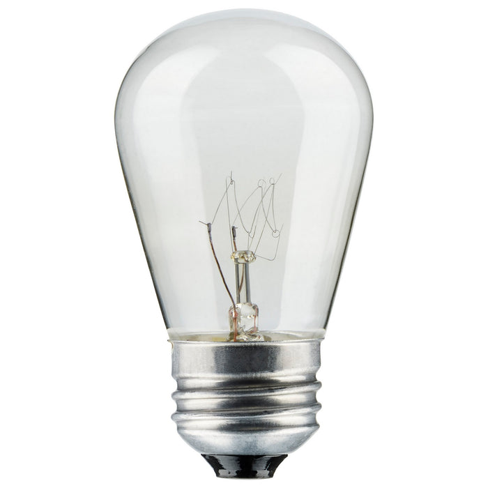 Satco S8035 12 Light String Light, Black