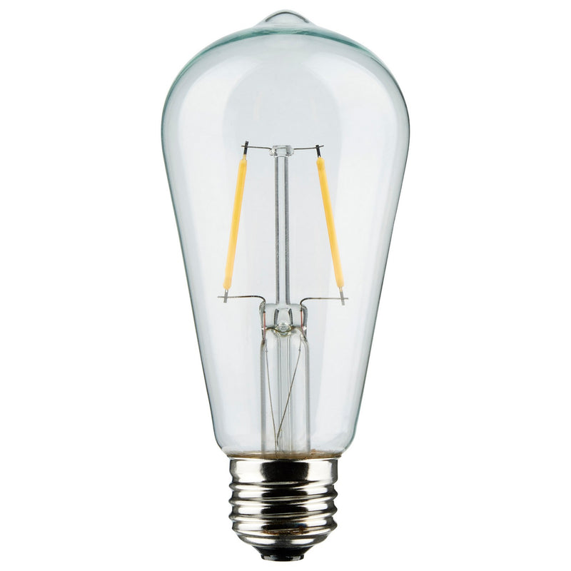 Satco S8036 LED String Light, Black
