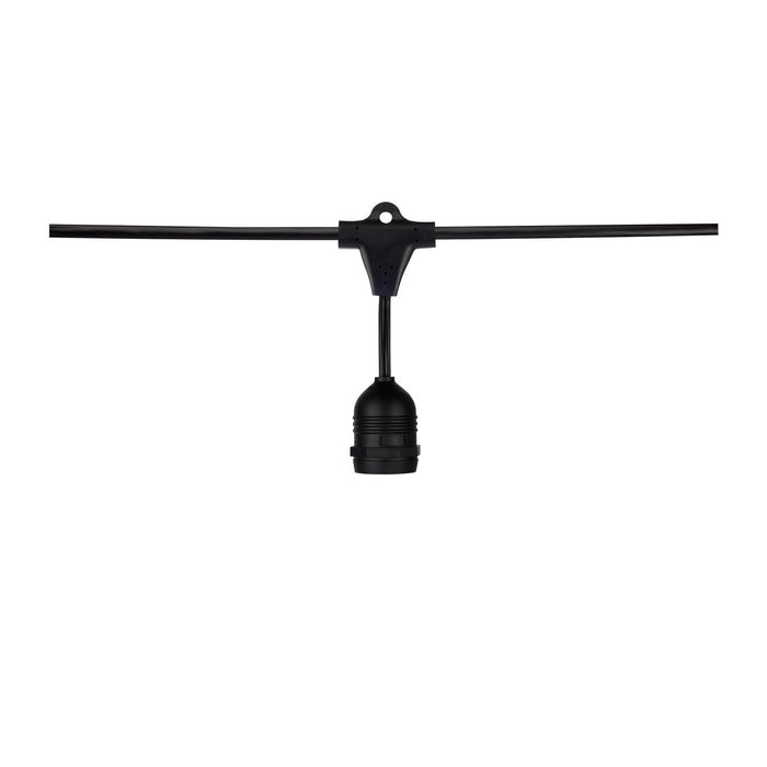 Satco S8039 LED String Light, Black