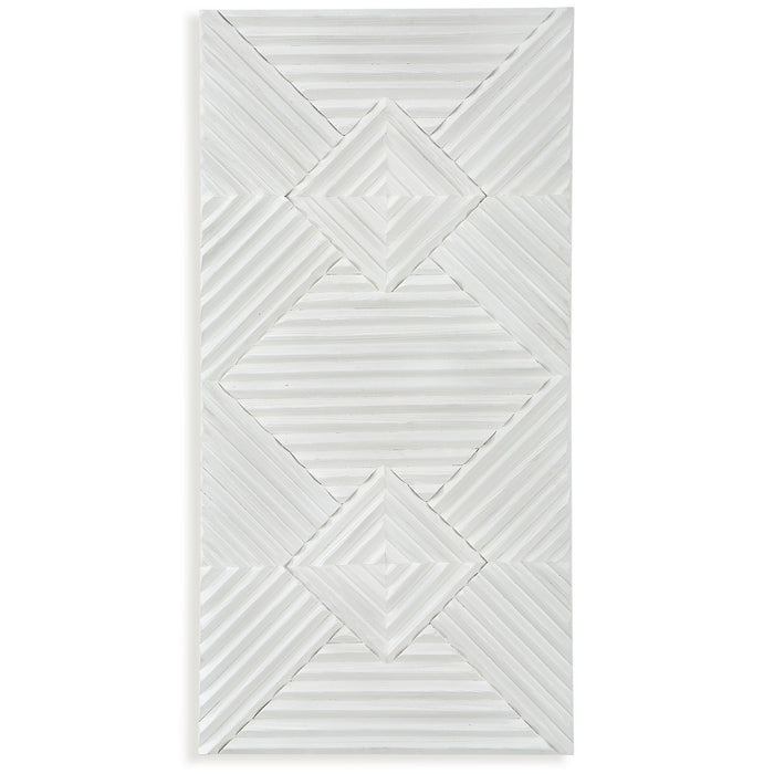 Uttermost 04346 Wall Decor, Soft White Washed
