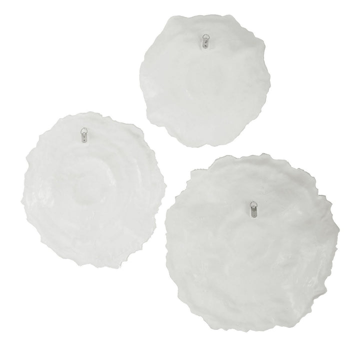 Uttermost 04351 Wall Decor, Textured Ivory And Tan