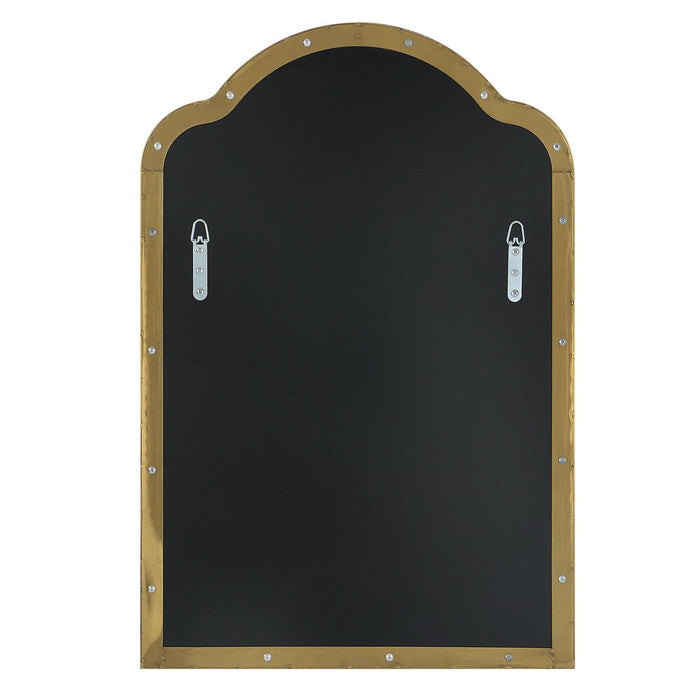 Uttermost 09896 Mirror, Brushed Brass