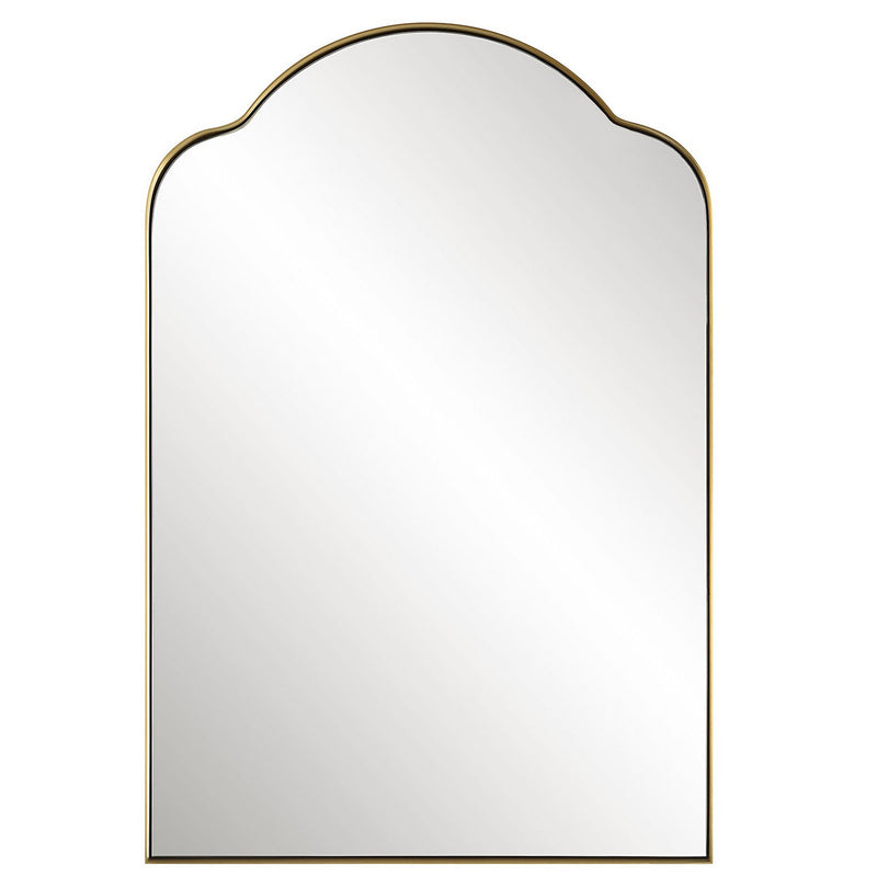 Uttermost 09896 Mirror, Brushed Brass