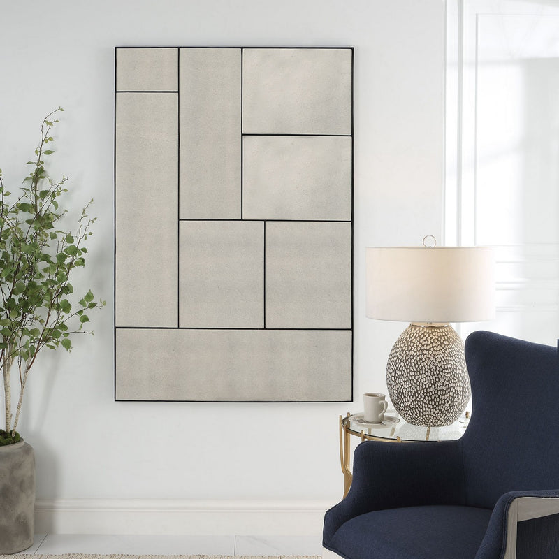 Uttermost 09898 Mirror, Black Iron