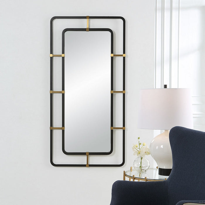 Uttermost 09905 Mirror, Stainless Steel