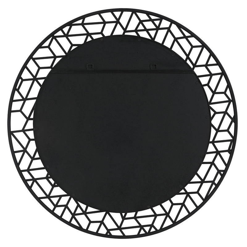Uttermost 09907 Mirror, Satin Black