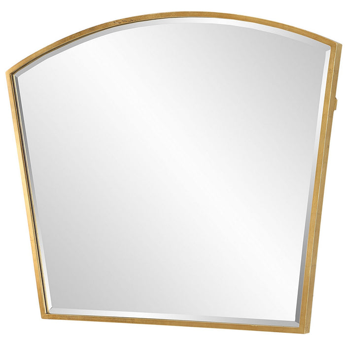 Uttermost 09910 Mirror, Antiqued Gold Leaf