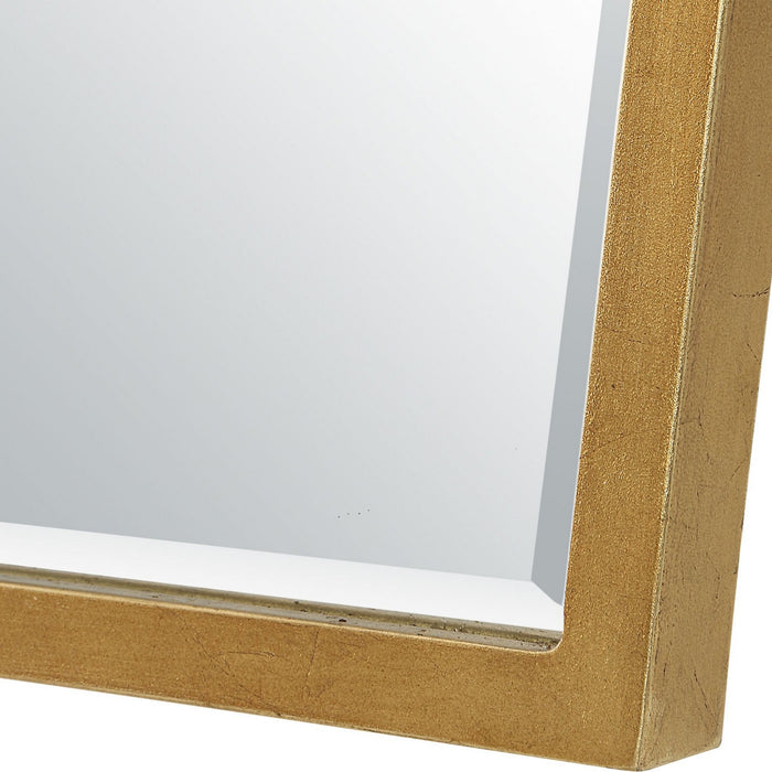 Uttermost 09910 Mirror, Antiqued Gold Leaf