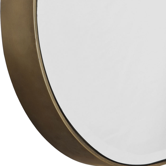 Uttermost 09914 Mirror, Antiqued Golden Bronze
