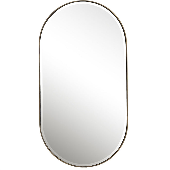 Uttermost 09914 Mirror, Antiqued Golden Bronze