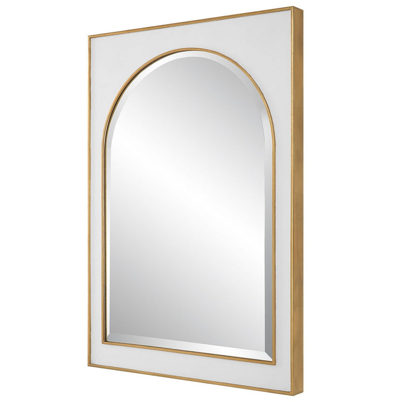 Uttermost 09916 Mirror, Gloss White