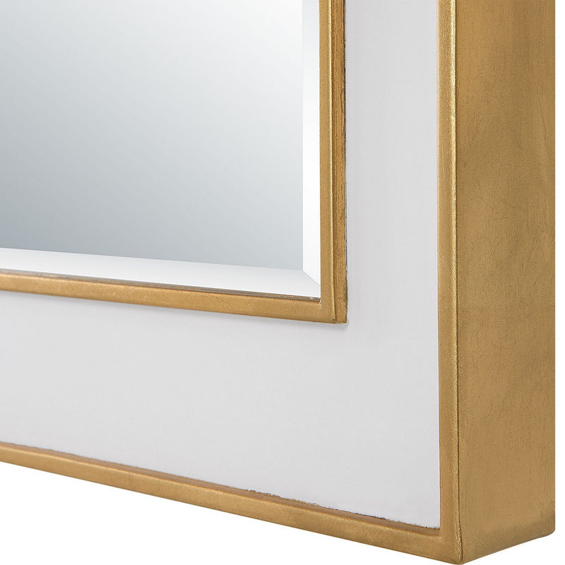 Uttermost 09916 Mirror, Gloss White