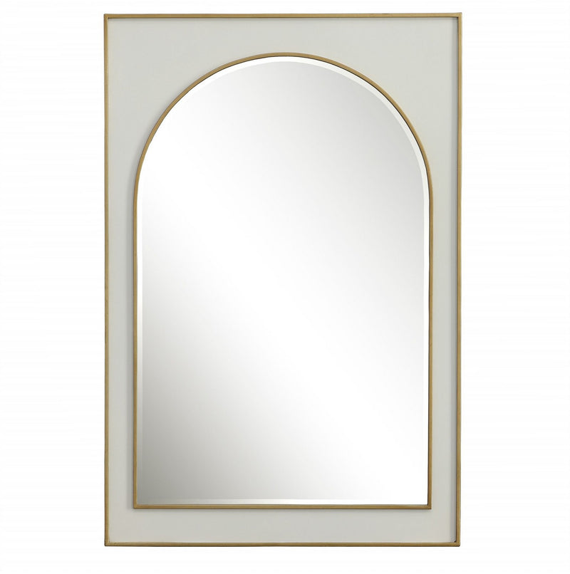 Uttermost 09916 Mirror, Gloss White