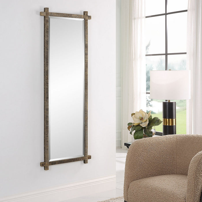 Uttermost 09917 Mirror, Antique Gold