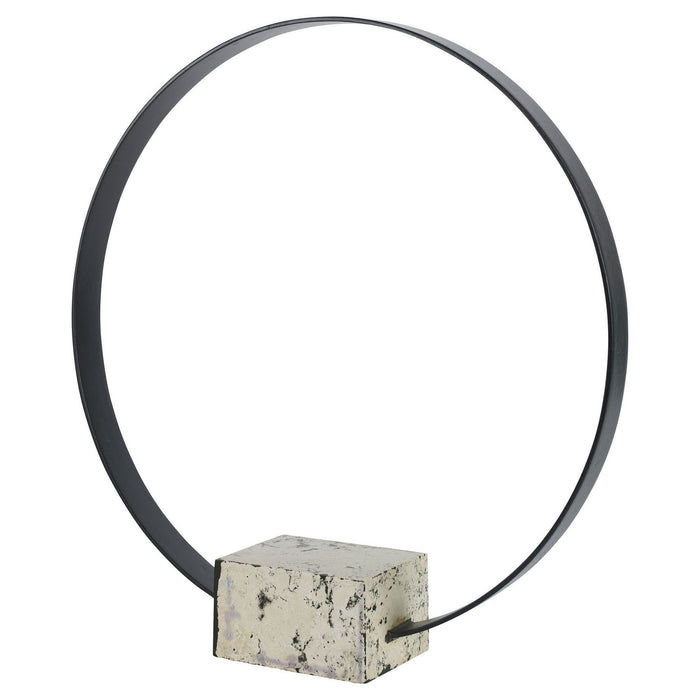 Uttermost 17112 Sculpture, Brushed Satin Black