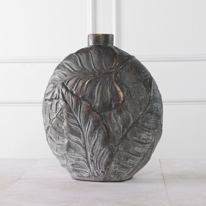 Uttermost 17113 Vase, Aged Patina
