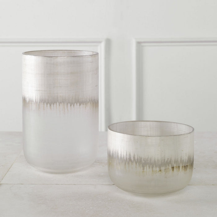 Uttermost 18071 Vases, Set/2, Silver