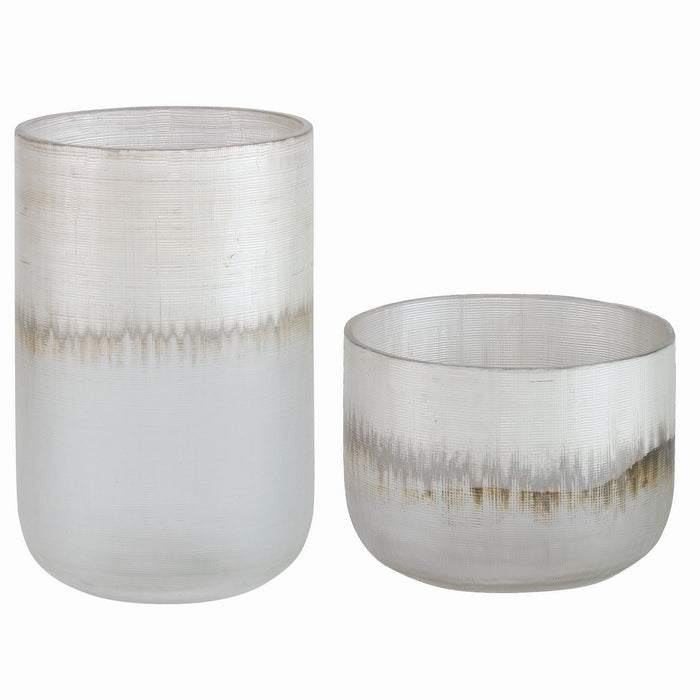 Uttermost 18071 Vases, Set/2, Silver