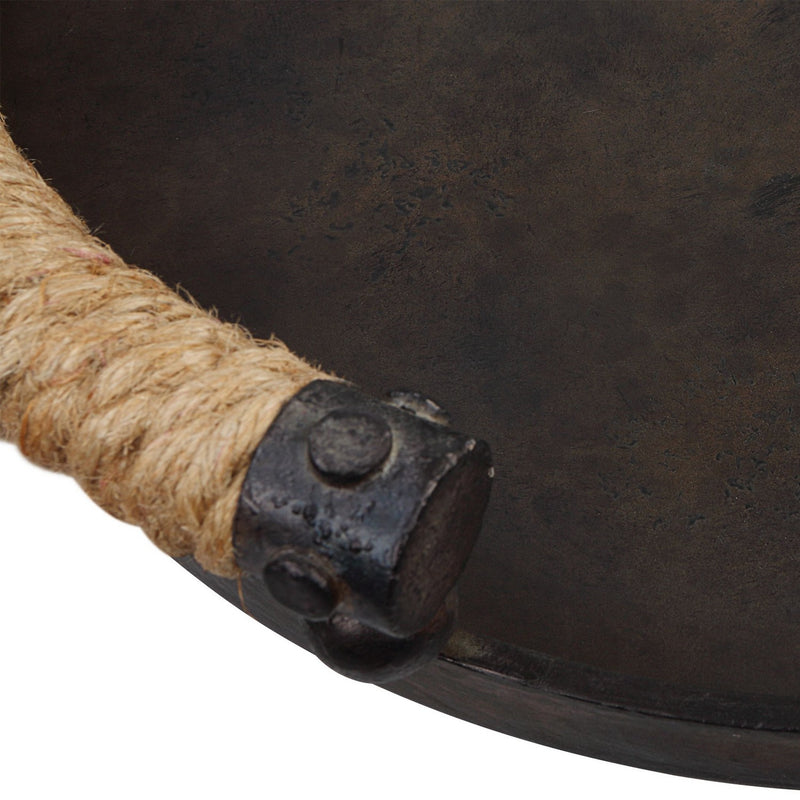 Uttermost 18073 Trays, Set/2, Rustic Oxidized Bronze