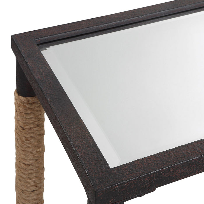 Uttermost 22880 Console Table, Rustic Iron